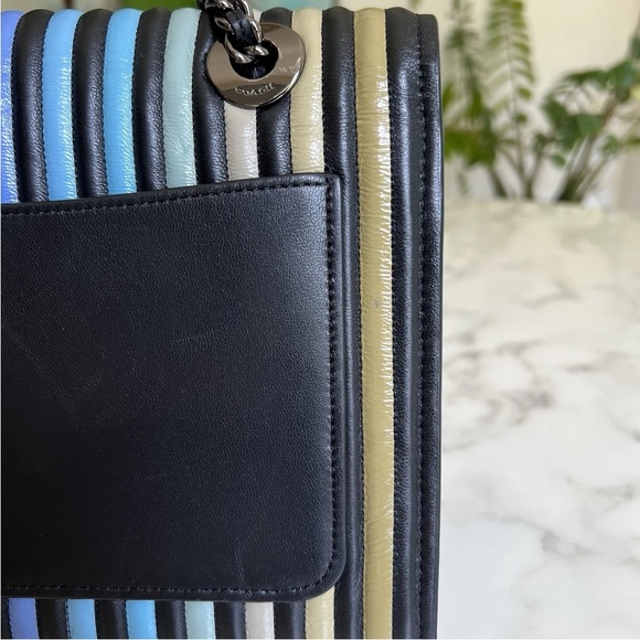 Coach Parker with Ombré Quilting Leather Shoulder Crossbody GOOD USED CONDITION - Picture 5 of 16